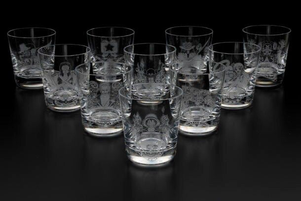 ⭐️【2025年再発売・新品・公式証明書付き】⭐️  ONE PIECE meets BACCARAT ルフィ オリジナルタンブラー《2025年版》