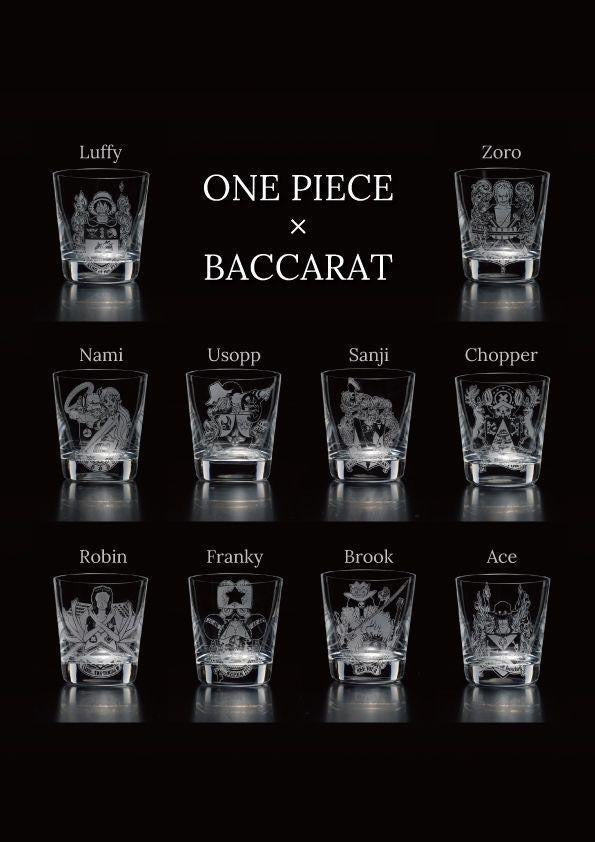 【限定品】ワンピース　バカラ（Baccarat）グラス ★ サンジ 新品未開封・限定品】 ワンピース バカラグラス 10個セット - メルカリ