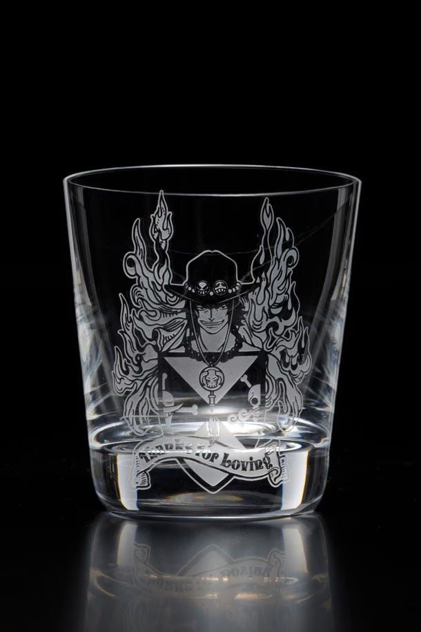 🉐 会員限定価格🉐【2025年再発売・新品・公式証明書付き】ONE PIECE meets BACCARAT エース オリジナルタンブラー《2025年版》