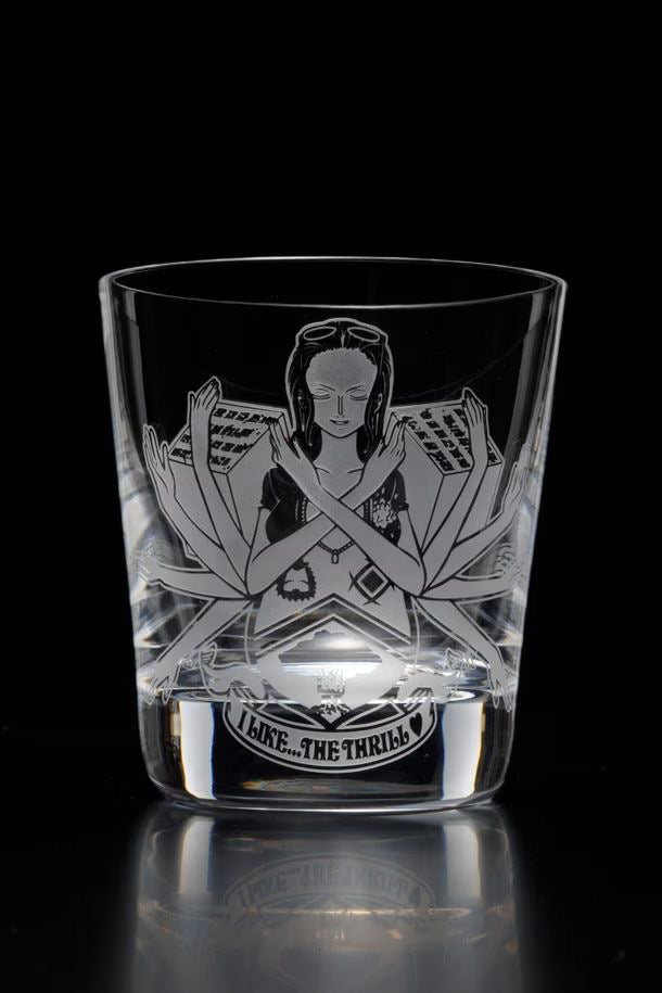 🉐 会員限定価格🉐【2025年再発売・新品・公式証明書付き】ONE PIECE meets BACCARAT  ニコ・ロビン オリジナルタンブラー《2025年版》